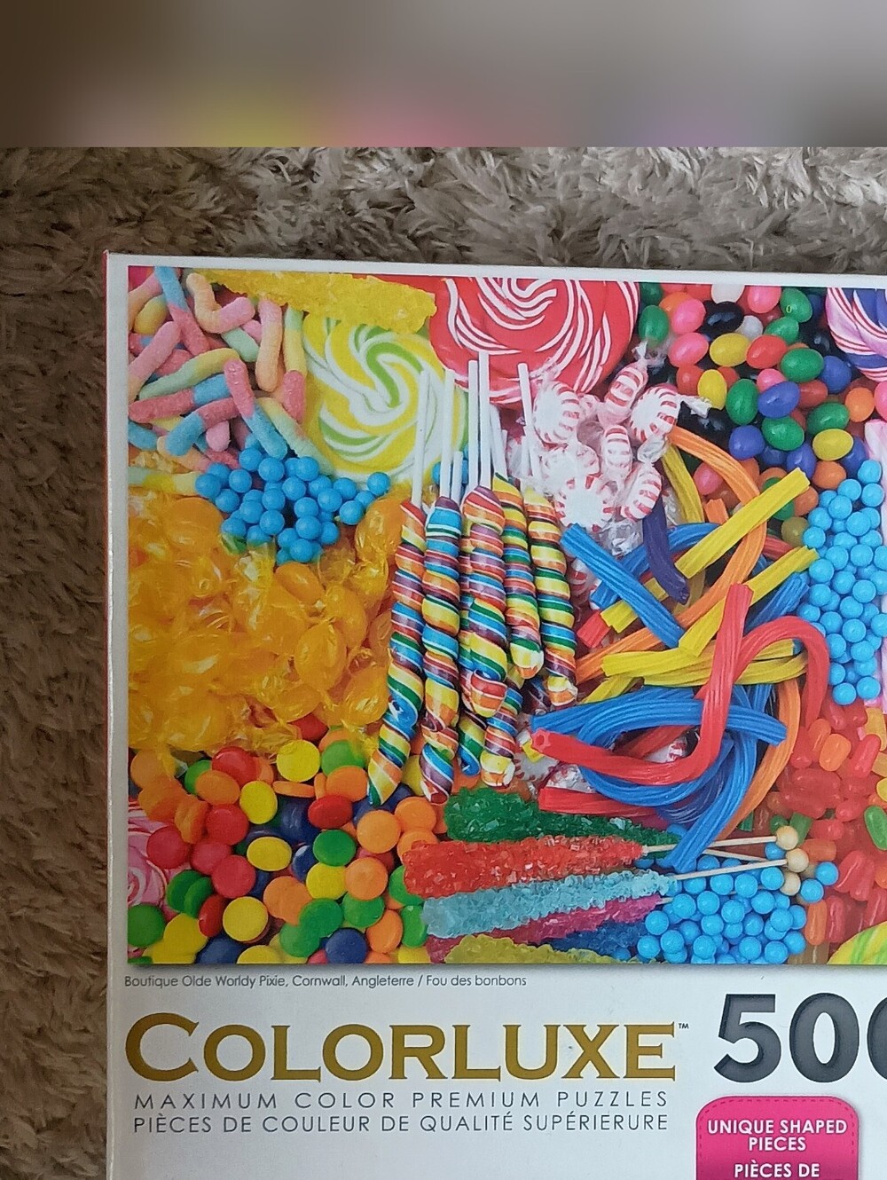 Colorful Candy 500-Piece Puzzle - Multicolor